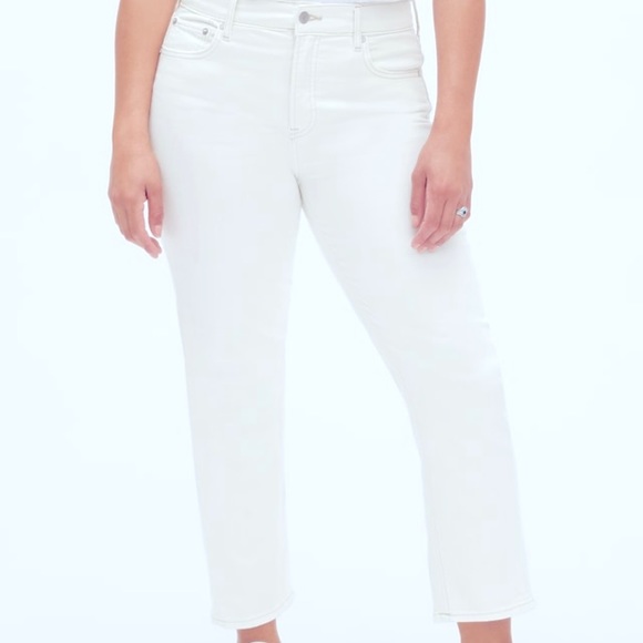 GAP Denim - White GAP girlfriend jeans